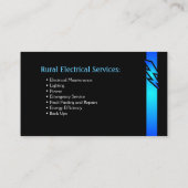 国内電気技師 名刺 (裏面)