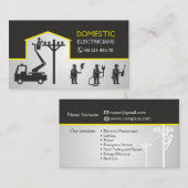 国内電気技師 名刺 (正面/裏面)