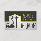 国内電気技師 名刺 (正面)