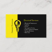 国内電気技師 名刺 (裏面)