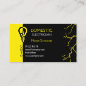 国内電気技師 名刺 (正面)