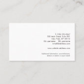 国再生素朴木材 名刺 (裏面)