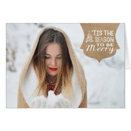 国写真クリスマスカード