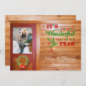 国写真クリスマスカード シーズンカード (正面/裏面)