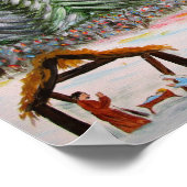 国出生クリスマスシーン ポスター (角)