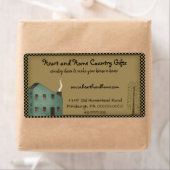 国初期ののSaltbox House確認済出荷 ラベル (インサイチュ)