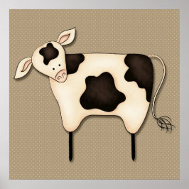 国初期の牛デコ ポスター