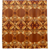 国初期の素朴のシャワーカーテン シャワーカーテン (正面)