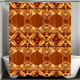 国初期の素朴のシャワーカーテン シャワーカーテン