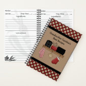 国別チェックレシピ2 Spiralノートブック ノートブック (内側)