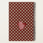 国別チェックレシピ2 Spiralノートブック ノートブック (裏面)