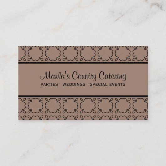 国別チャーム名刺、ラテ 名刺 (正面)