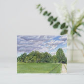 国別フィールドはがき ポストカード (スタンド正面)