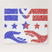 国務握手 ジグソーパズル (横)