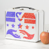 国務握手 メタルランチボックス (インサイチュ)