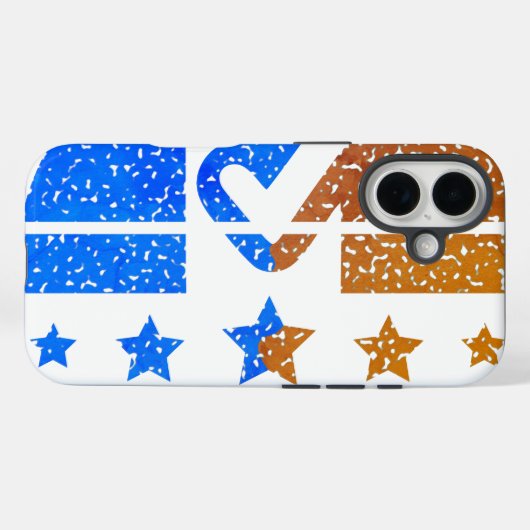 国務握手 Case-Mate iPhoneケース (裏面 (横))