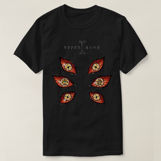 国司坊上月 Tシャツ (デザイン正面)