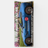 国名あなたの車の日バナー 横断幕 (縦)