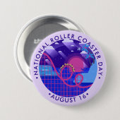 国営ジェットコースターの日 缶バッジ (正面&裏面)