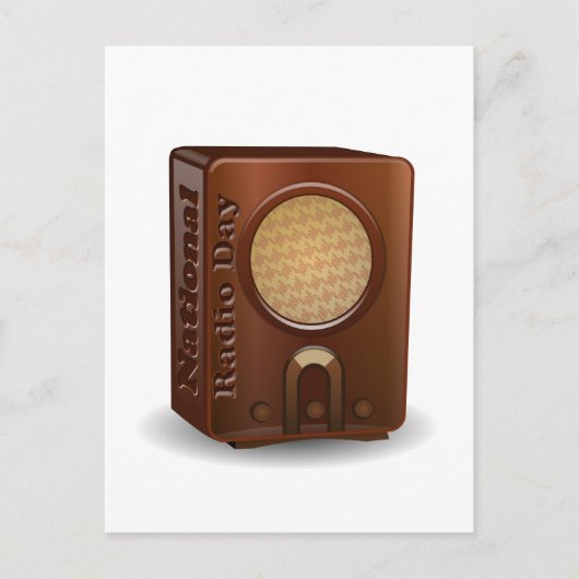 国営ラジオの日 ポストカード (正面)