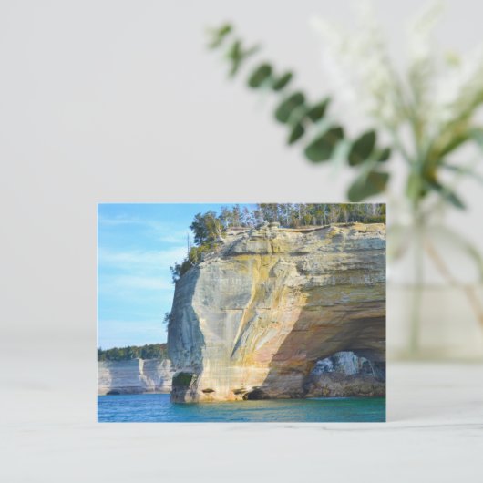 国営海岸線沿いのはがき/湖畔 ポストカード (スタンド正面)