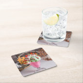 国土のスプモニーの日 スクエアペーパーコースター (インサイチュ)