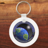 国土地理院 キーホルダー (正面)