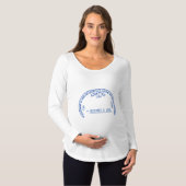 国土安全保障おもしろいベビービザ切手 Tシャツ (正面フル)