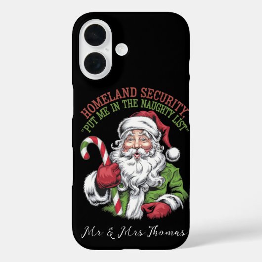 国土安全保障省が私をリストいけなに入れおもしろいた Case-Mate iPhoneケース (裏面)