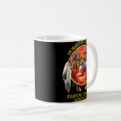 国土安全保障省テロ対策先住民機構 コーヒーマグカップ (正面右)