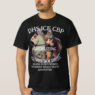 国土安全保障省 アイス CBP 採用部署 国土安全保障 Tシャツ