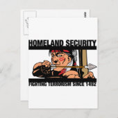 国土安全保障省 ポストカード (正面/裏面)