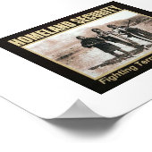 国土安全保障省～女性 ポスター (角)