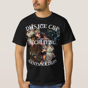 国土安全保障省 ICE CBP 採用部署 国土 Tシャツ