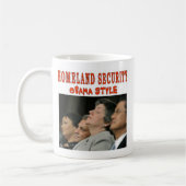 国土安全保障 コーヒーマグカップ (左)