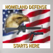 国土防衛 ポスター (正面)