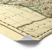 国境を設けたフランス ポスター (角)