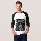 「国境を越えて」 Tシャツ (正面フル)