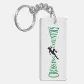 国境を越える国 キーホルダー (正面左)