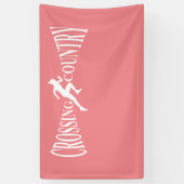 国境を越える国 横断幕 (縦)