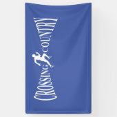 国境を越える国 横断幕 (縦)