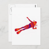 国境を越える ポストカード (正面/裏面)