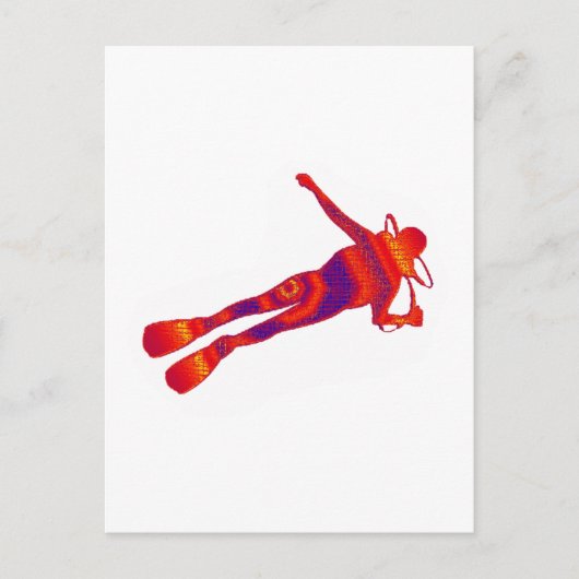 国境を越える ポストカード (正面)