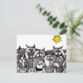 国女のはがき ポストカード (スタンド正面)