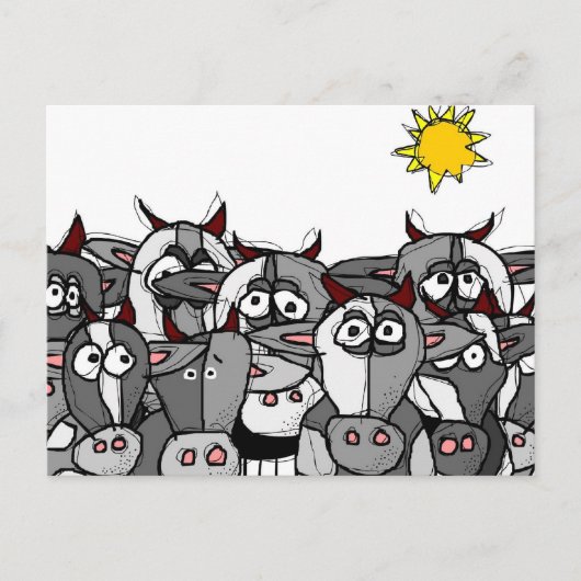 国女のはがき ポストカード (正面)