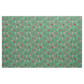 国女性のカーボーイクリスマスオーナメント ファブリック (ファットクウォーター)