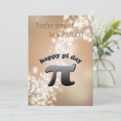 国家π日| 3月14日おたくのPI記号 招待状 (スタンド正面)