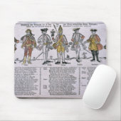 国家のコピーそして議論 マウスパッド (マウス)