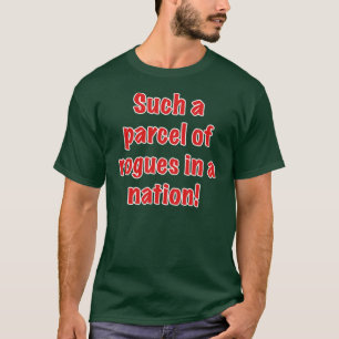 国家の悪党のそのような小包 Tシャツ