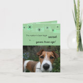 国家の手入れが行き届いた秘密はあなたの本当の年齢です カード (正面)